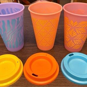 Set of 3 Color Changing Coffee Cups
